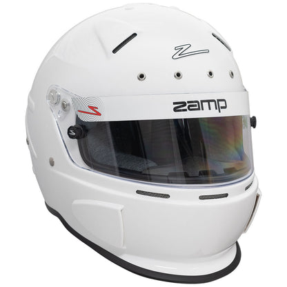 Zamp RZ-70E Switch SNELL SA2020/ FIA8859-2015 Helmet Z20 Series Shield  Gloss White Large