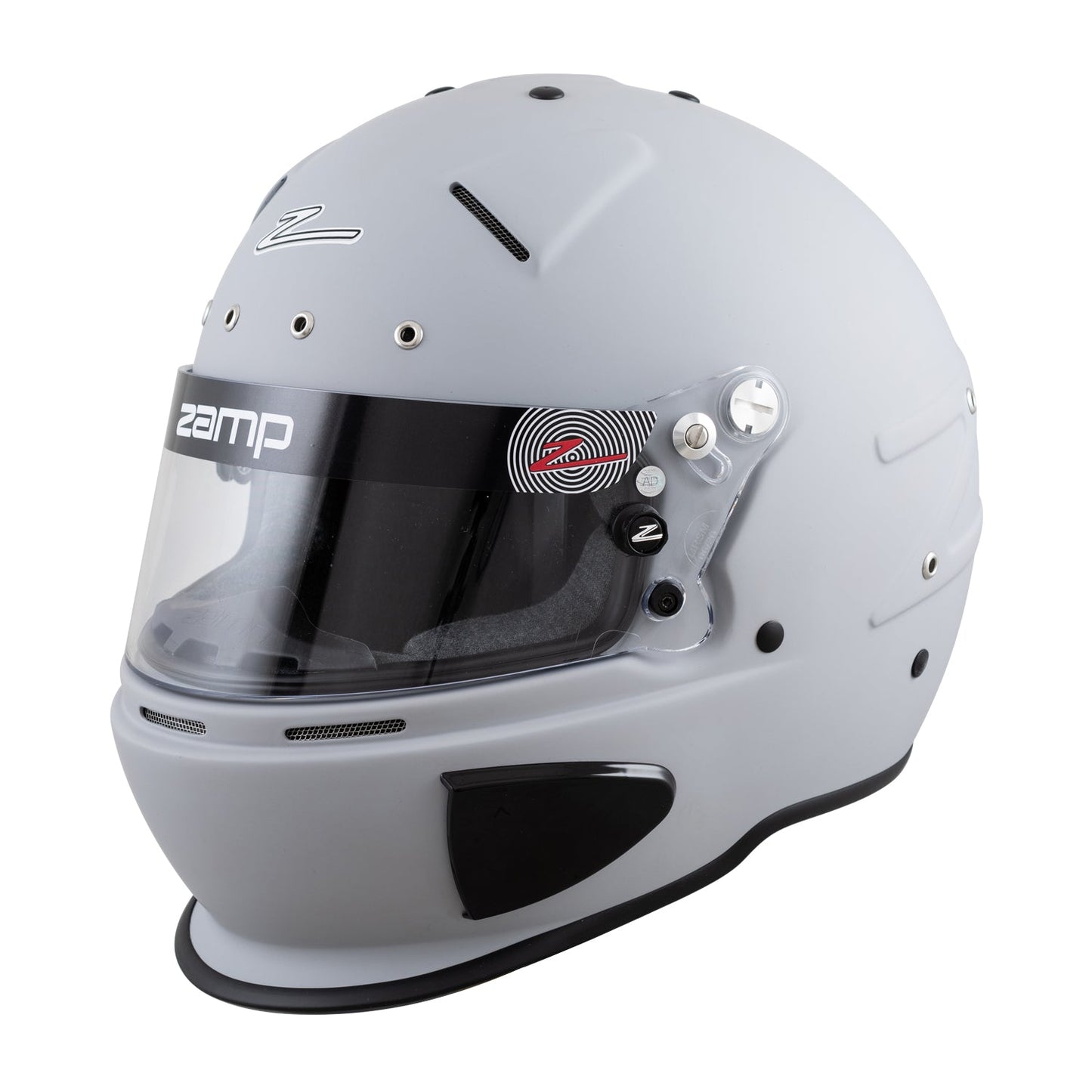 Zamp RZ-70E Switch SNELL SA2020/ FIA8859-2015 Helmet Z20 Series Shield  Gloss White Large
